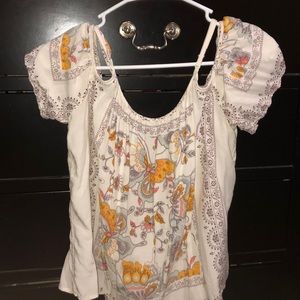 off the shoulder shirt